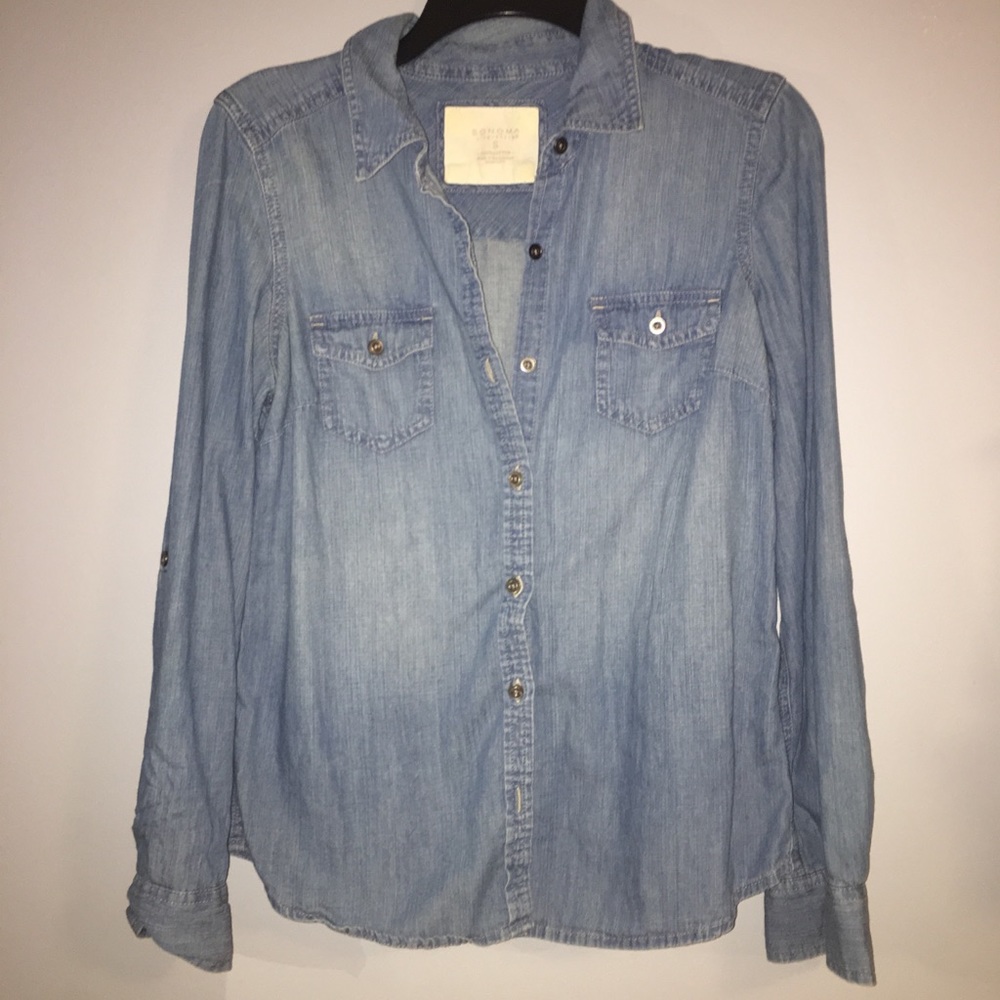 Sonoma Life+Style Jean ButtonDown